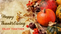 Thank you,thanksgiving,event,autumn Twitter Post template