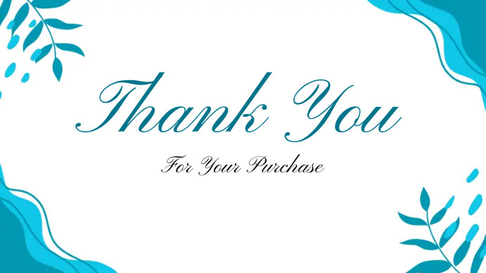 Thank you card Présentation (16:9) template