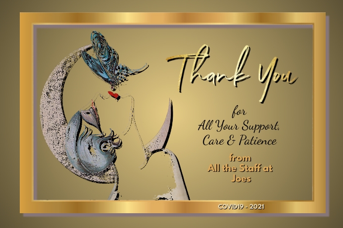 Thank You Card Template | PosterMyWall
