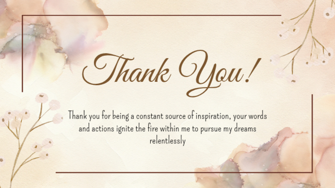 Thank You Card Zoom Backgrounds Template | PosterMyWall