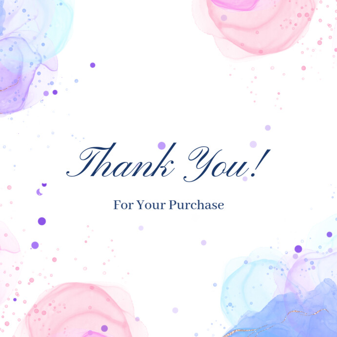 Thank you Card Template | PosterMyWall