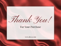 Thank you card Presentation template