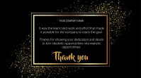 THANK YOU CARD Digital Display (16:9) template