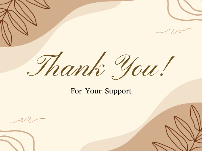 Thank you card Template | PosterMyWall