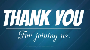 Thank you card Digitalt display (16:9) template