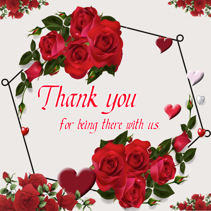 Thank You Card Template Postermywall Thank You Card Template Postermywall