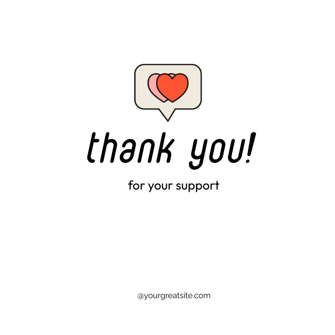 Thank You Card Template PosterMyWall