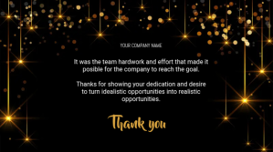 Sort Employee Appreciation Digitalt display Template