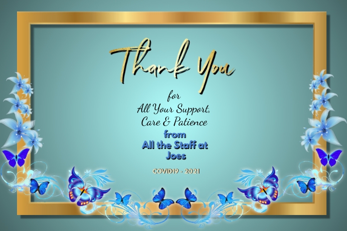 Thank You Card Template | PosterMyWall