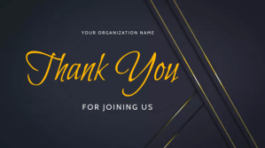 THANK YOU CARD Digitalt display (16:9) template