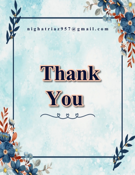 Vivid Thank You Flyer Design Abstract Concept Vivid Thank You Flyer Design Abstract Concept