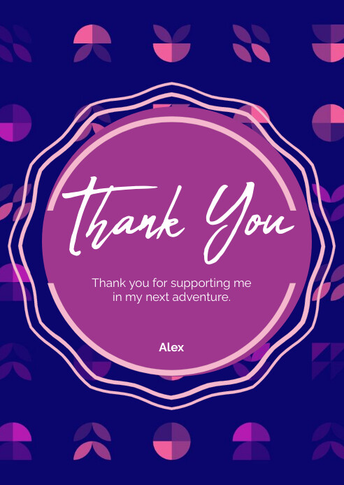 Serene Thank You Flyer Design View in 4K Serene Thank You Flyer Design View in 4K