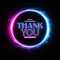 thank you card social media TEMPLATE Instagram na Post