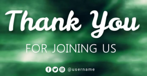 Thank you cards Facebook Gedeelde Prent template
