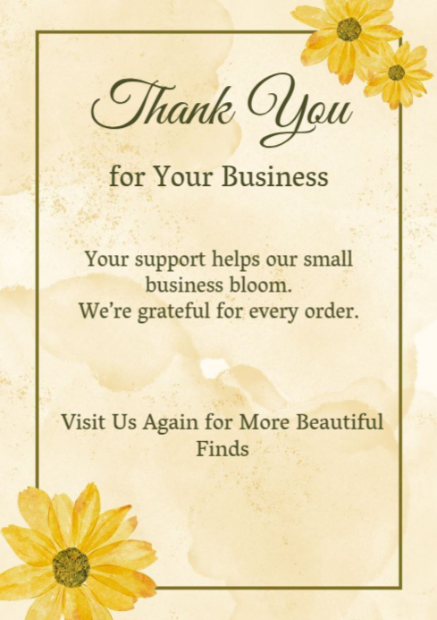 Copy of Thank you | PosterMyWall