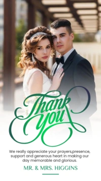 thank you Instagram Story template