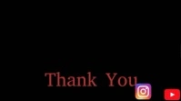 Thank You Digital Display (16:9) template