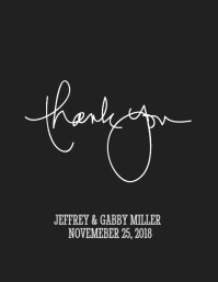 390 Thank You Customizable Design Templates Postermywall