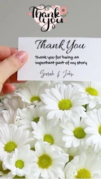 Thank You Digital Display (9:16) template