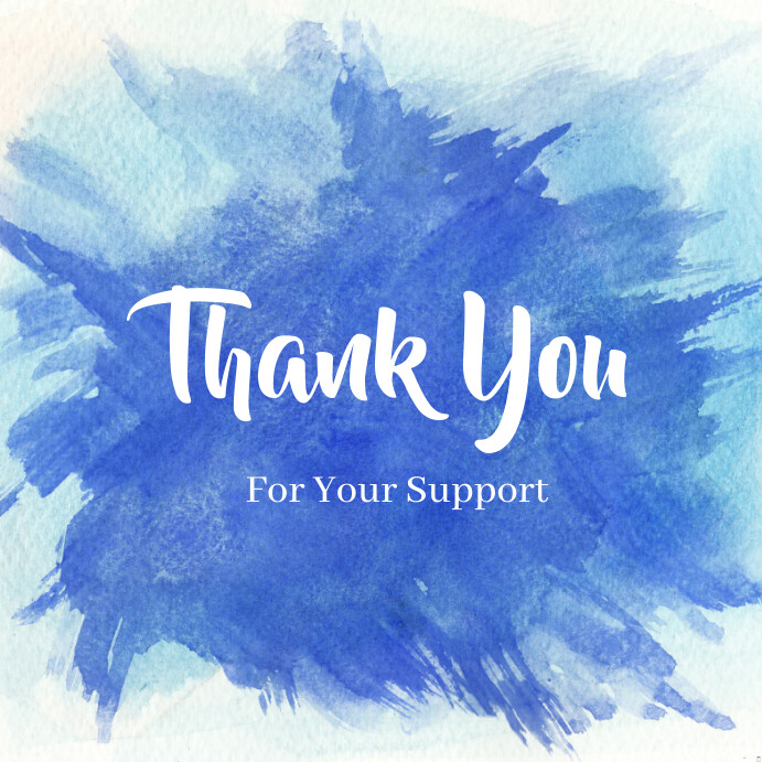 Modèle Thank you PosterMyWall