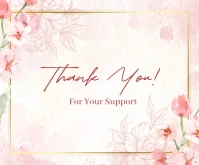 Thank you Rectangle moyen template