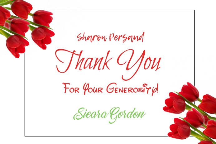 Thank You Flyer Template Postermywall