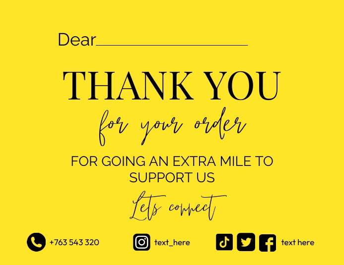 Crisp Thank You Flyer Design Abstract in 4K Crisp Thank You Flyer Design Abstract in 4K