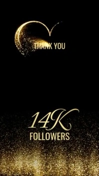 Thank You Followers Appreciation Insta Story template
