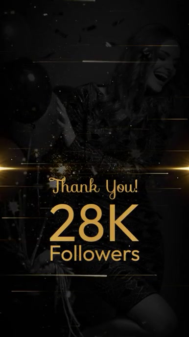 Copy of Thank You Followers Appreciation Insta Story | PosterMyWall