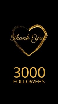 Thank You Followers Appreciation Insta Story Template | PosterMyWall