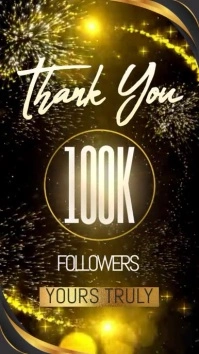 thank you followers instagram story post template