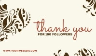 Thank You For 100k Followers Tag template