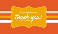 Thank You For 100k Followers Tag template