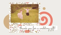Thank You For A Wedding Gift Template Tanda