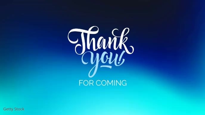 For Coming Design thank you for coming Template | PosterMyWall