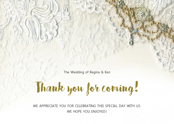 Thank you for coming online greeting card Postal template