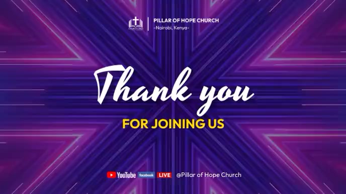 Thank you for joining us (1) Template | PosterMyWall