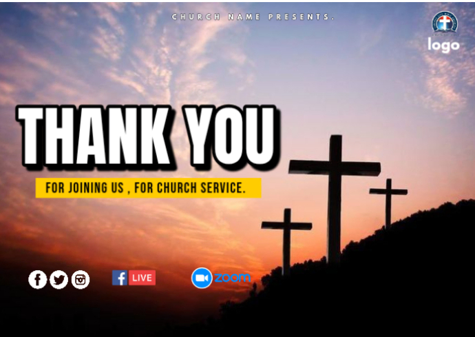 Plantilla de Thank You For Joining Us | PosterMyWall
