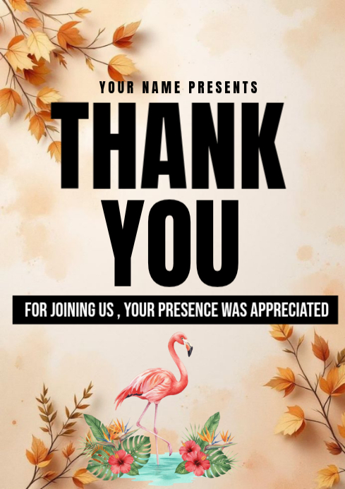 thank you for joining us Template | PosterMyWall