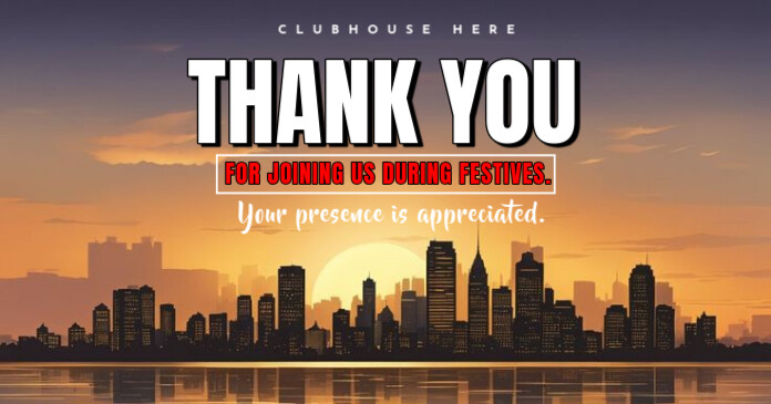 thank you for joining us Template | PosterMyWall