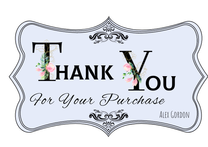 Copy of Thank you for Your Order (1) | PosterMyWall