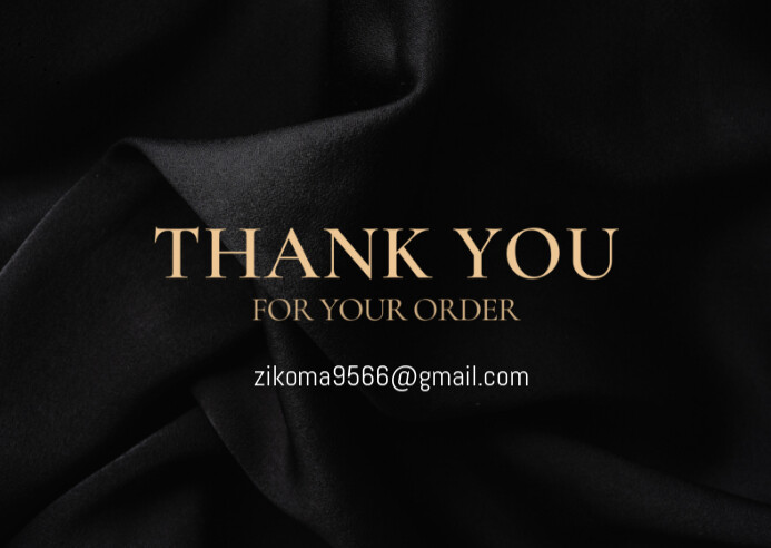 Copy of Thank you for your order | PosterMyWall
