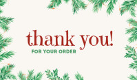 Thank You For Your Order Template | PosterMyWall