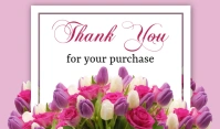 Thank You Gift Tags template