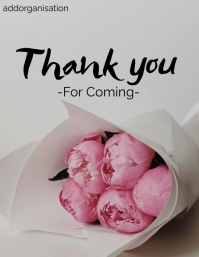 谢谢传单模板 Postermywall 谢谢传单模板 Postermywall