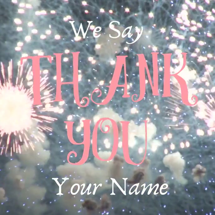 Copy of thank you instagram post ad template | PosterMyWall