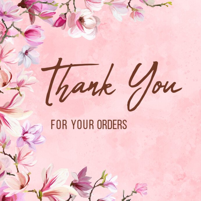 Copy of Thank You Instagram Post | PosterMyWall