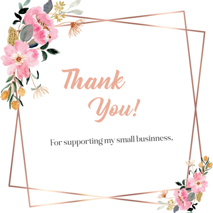 Thank You Instagram Post Template | PosterMyWall