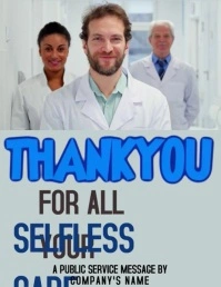 Thank you Medical Health flyer Template