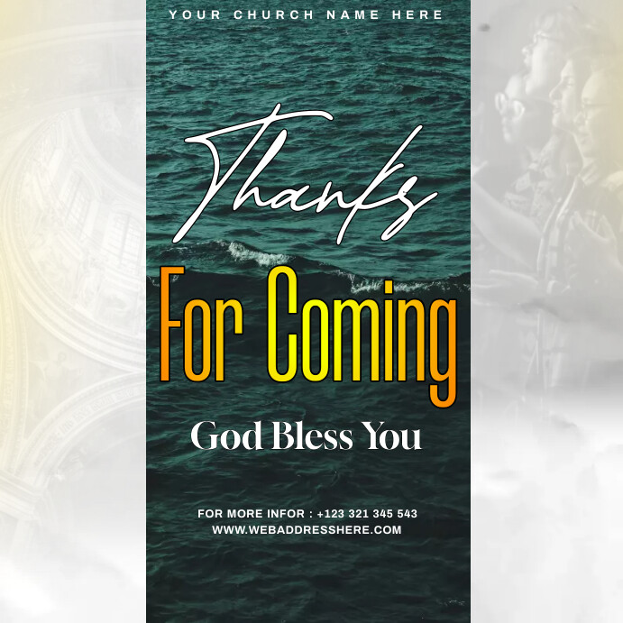 Plantilla de Thank you note | PosterMyWall